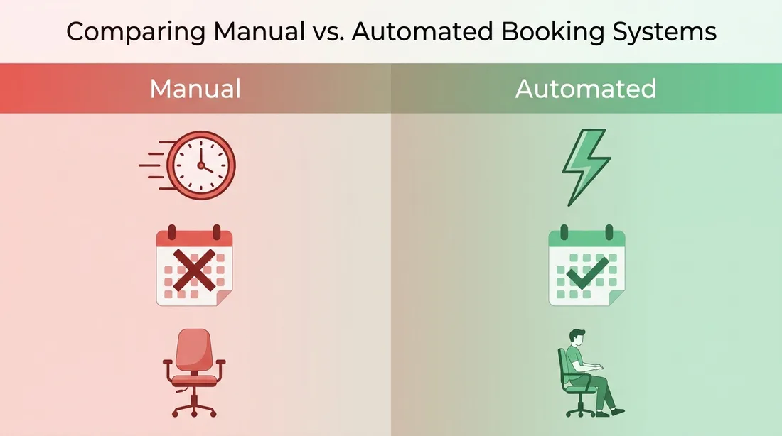 Comparing manual versus automated salon booking systems
